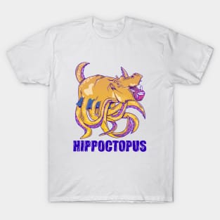 Hippo with octopus tentacles T-Shirt